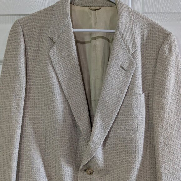 Field Brothers Men's Royal Touch 100% Pure Virgin Wool Blazer, 42-44 R, 1980 - Picture 2 of 16
